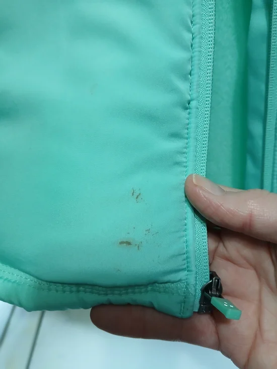 Tek Gear Mint Green Quilted Jacket with Hood - Picture 8 of 10